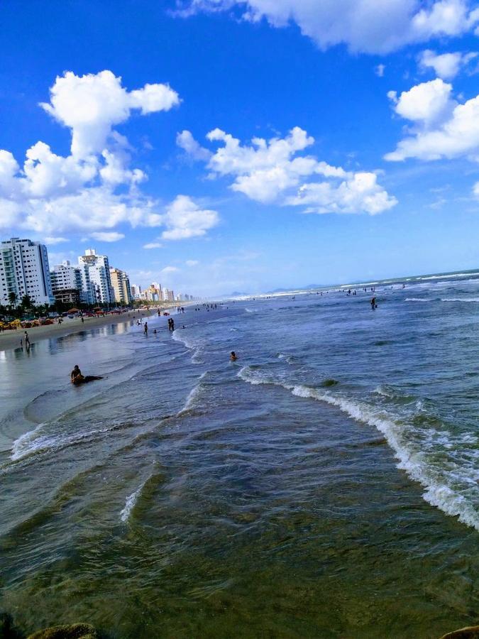 Apartamento No Centro De Mongaguá المظهر الخارجي الصورة